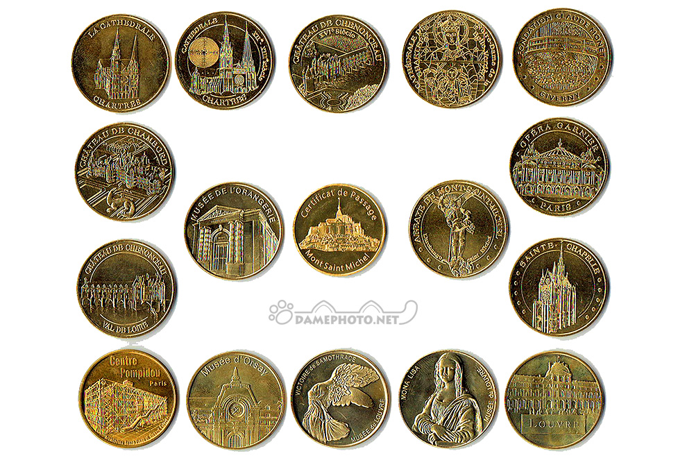 フランス パリ旅行記 おまけ 0ユーロ紙幣と記念コイン Dame Photo Net